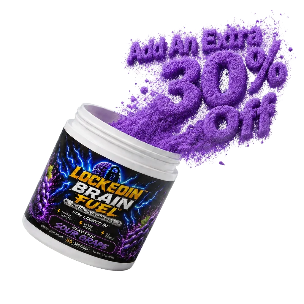 Locked In Brain Fuel tub